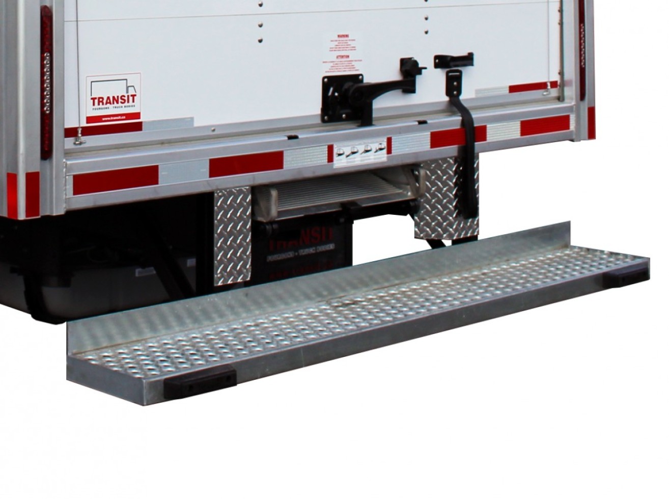 Galvanized Grip Strut 12 Step Bumper Transit