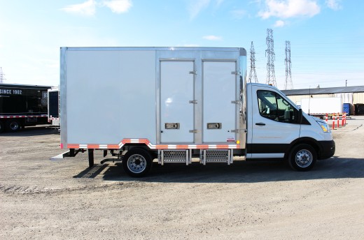 13.5' Arctik™ Truck body on Ford T350