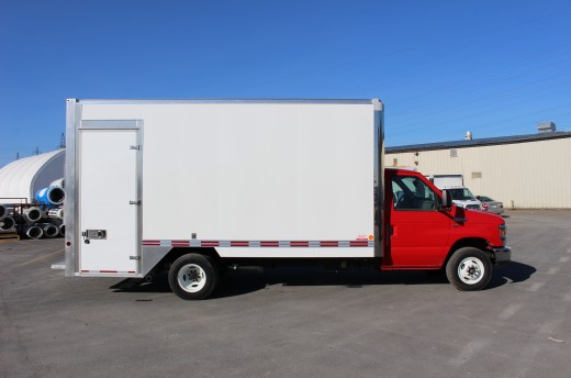 16' Arctik™ Truck body on Ford E350
