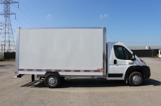 12' Classik™ Truck body on FCA ProMaster 3500